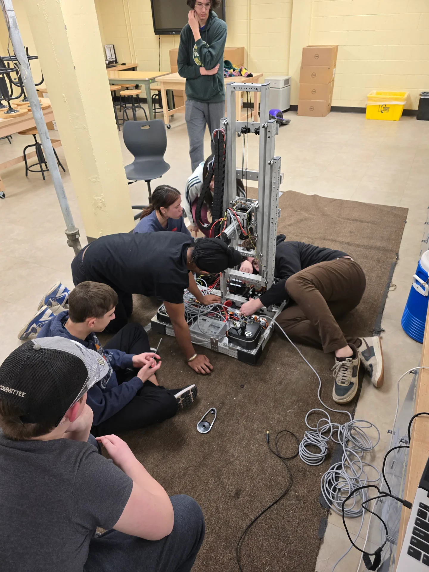 Continued assembly of Rattlesnake