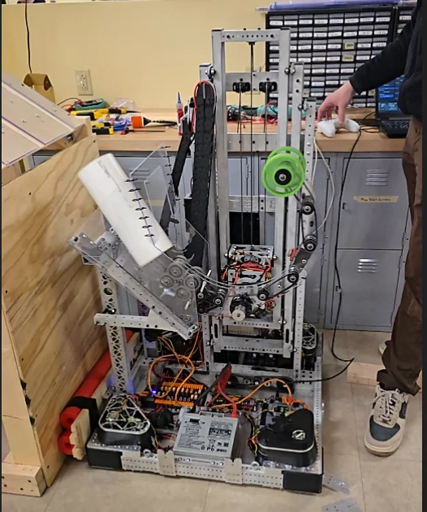 Rattlesnake assembled and under test