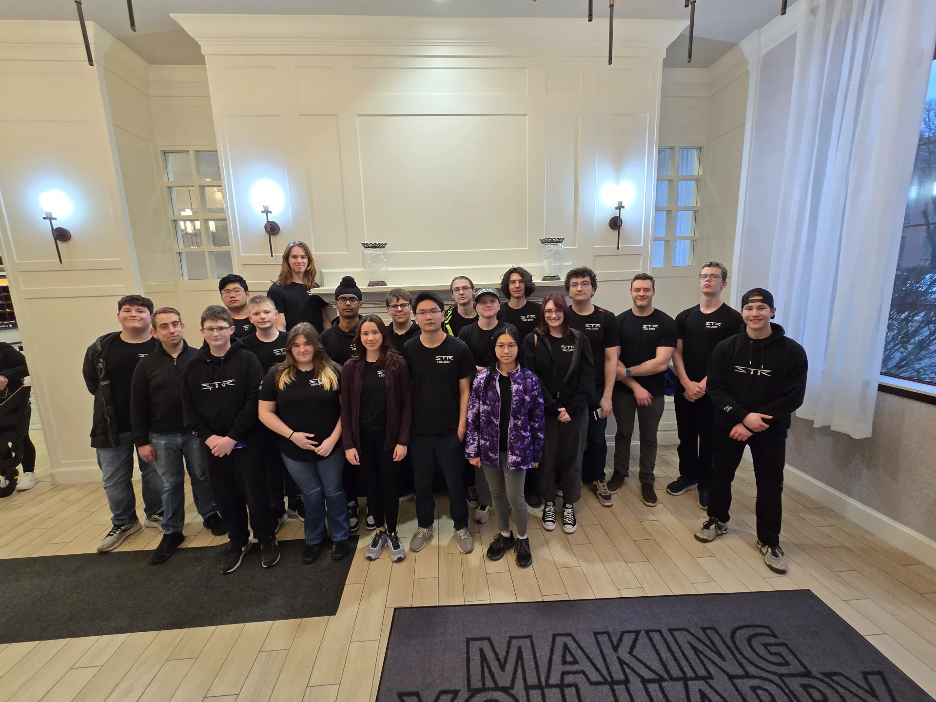 Team at Tech Valley Regional Competition