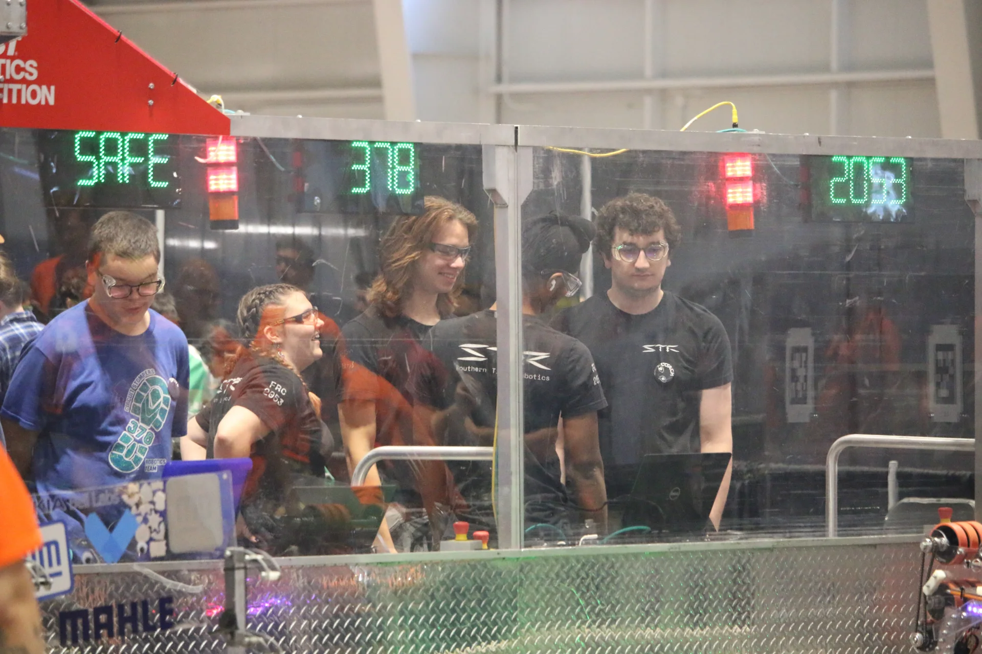 Waiting for match to start